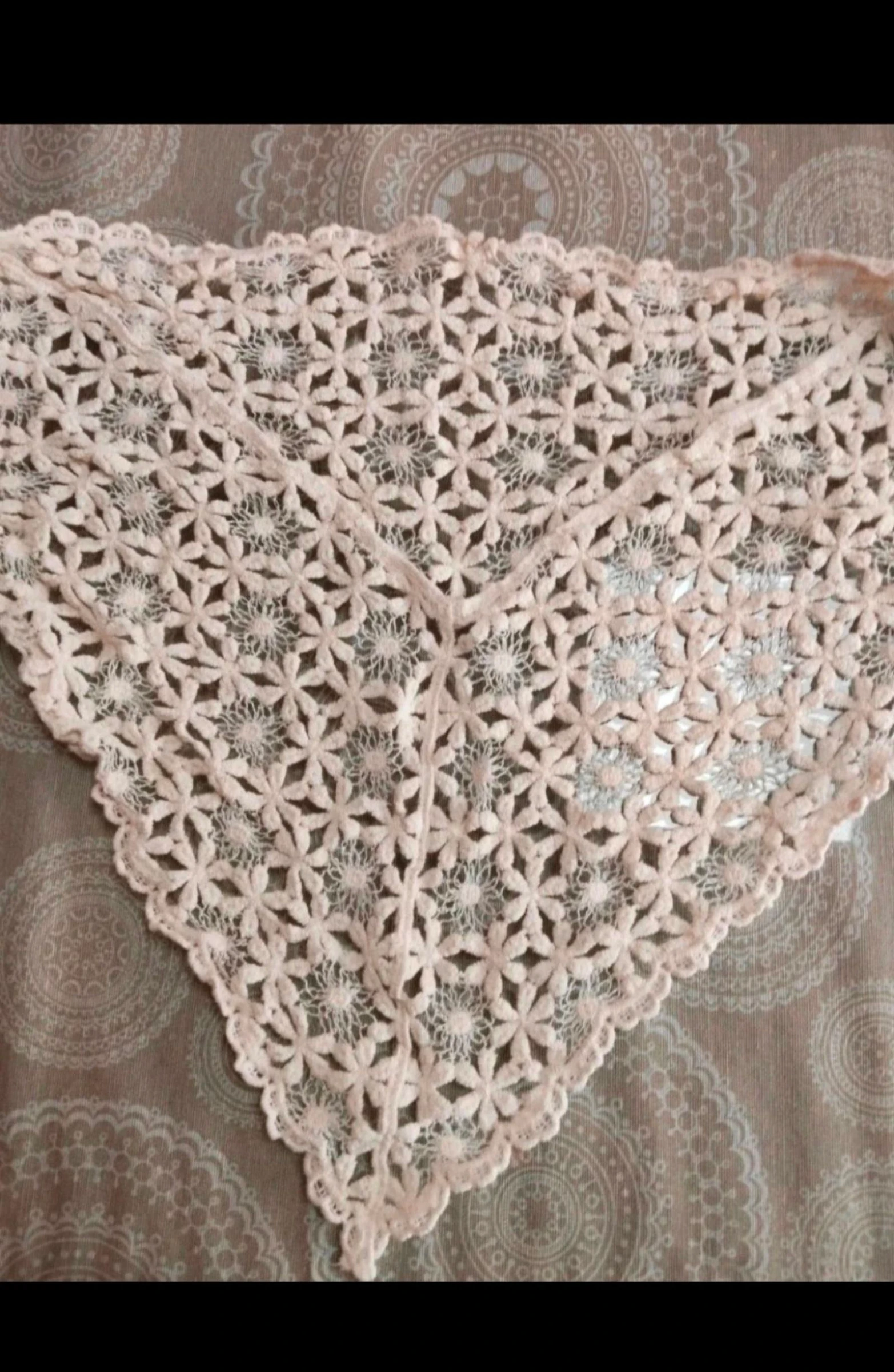 Pañuelo ganchillo para cintura. Estilo Boho – photo 2